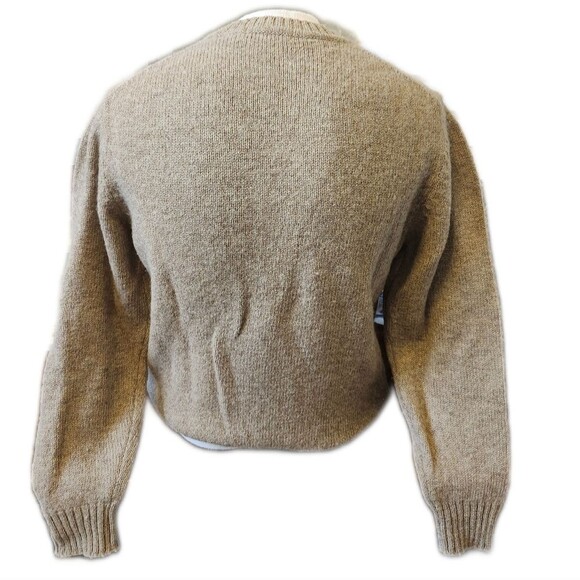 Stanley Blacker Vintage Grandpacore 100% Shetland Wool Argyle Sweater, L - Picture 2 of 7